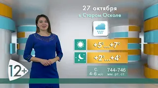 Погода в Старом Осколе на 27 октября