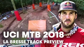 Gee Atherton Takes You Down The MTB Downhill Track At La Bresse. | UCI MTB 2018