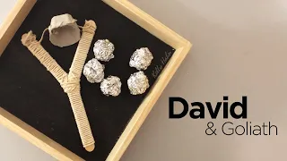 David Bible Crafts | David and Goliath | Sunday school Crafts