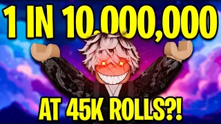 STARSCOURGE In 45,000 Rolls In Roblox Sol's RNG?! | Cooked or Cooking #1