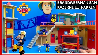 Brandweerman Sam Mega Brandweerkazerne uitpakken | Family Toys Collector