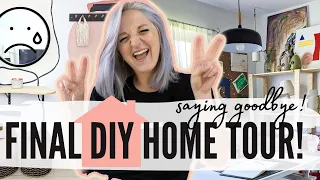 *saying goodbye* my final diy rental home tour | I'm cozy, eclectic, modern, farmhouse + random