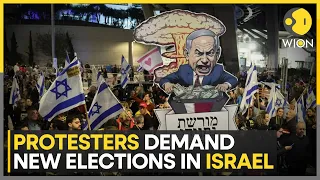 Israel War: Protesters call for Netanyahu's resignation and early elections | WION News