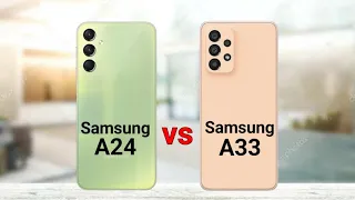 Samsung A24 vs Samsung A33