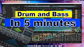 How To Make Drum and Bass In 5 Minutes