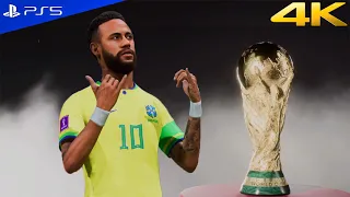 FIFA 23 - Brazil vs. France - World Cup Final Match - PS5 Gameplay | 4K