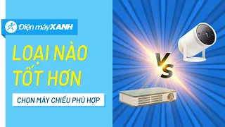 Máy chiếu Smart TV có gì xịn hơn Máy chiếu thường? • Điện máy XANH