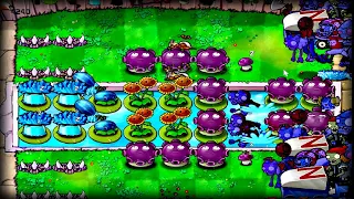 Pumpkinless Cobless in Survival Pool Endless | Plants Vs. Zombies | 5300+ Flags