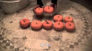 TEN LITTLE PUMPKINS SONG - Counting Numbers 1-10 Forward and Backward