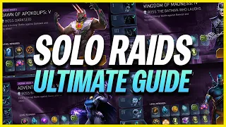 Injustice 2 Mobile | Ultimate Solo Raid Guide | Beginners Guide Solo Raids