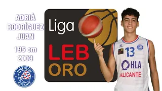 Adrià Rodríguez Juan - LEB Oro - 2023/24