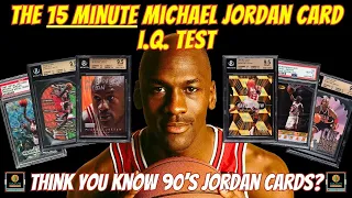Are you Michael Jordan Basketball Card GENIUS? Let's Find Out