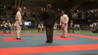 Karate1 PL, Frankfurt/Hanau 2012 - Kumite male -84 FINAL - VANDESCHRICK vs. PETERSEN