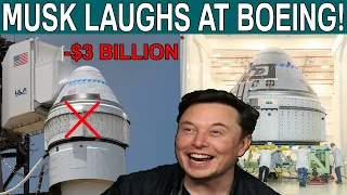 Humiliated! Boeing Lost billions of dollars on Starliner and Elon Musk Reacts!