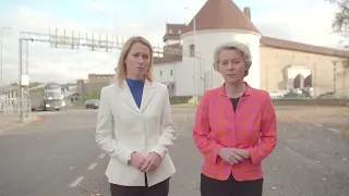 President von der Leyen shocked in Tallinn, Estonia!!!