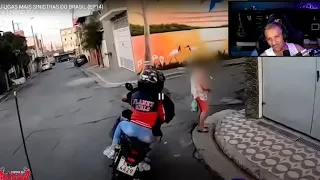 PIUZINHO REAGINDO A MAIOR FUGA DE MOTO DO BRASIL