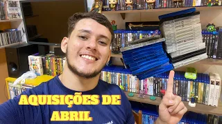 AQUISIÇÕES de filmes em Abril | Dvds, CD, Blu-Rays (compras em sebo pra coleção)