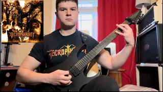 Necrophagist - The Stillborn One (One Take Guitar Cover)
