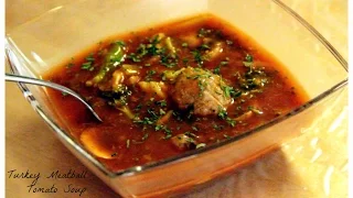 MEAL PREP IDEAS: Turkey Meatball Tomato Soup | Naturally Michy