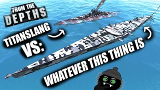 Battleship vs. Battlecanoe, The Revenge! 🛶⚔🚢 Titanslang vs. The Alloy 500 - From the Depths
