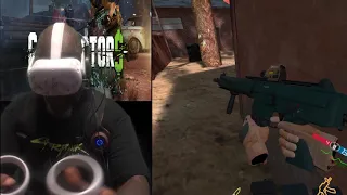 What!! This Game Like "Call Of Duty" But In VR! With Woojer Haptic Vest!