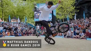 BMX Flatland: Matthias Dandois First Place Run @ Ruhr Games 2019