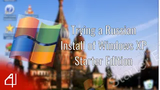 Trying a Russian Install of Windows XP Starter Edition