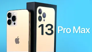 iPhone 13 Pro Max GOLD REVIEW and UNBOXING First Impressions and Camera Test