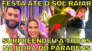 Gusttavo Lima e Andressa Suita CANTAM PARABÉNS e embaixador SURPREENDE com atitude. Veja!