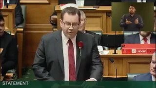 Grant Robertson speaks about Budget 2018