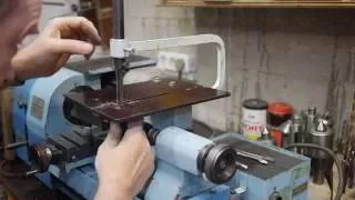 Токарный станок Универсал-3 приспособление лобзик Jig scroll saw.