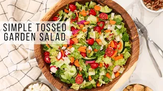 Simple Tossed Garden Salad