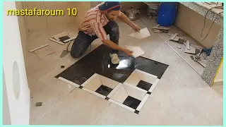 Great Tiling Skills - Great Building Technique Part #3