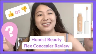 Honest Beauty Concealer Product Review on Asian Skin - Beige + Natural Lighting