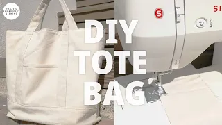 diy tote bag, sewing tutorials for beginners youtube, How to sew a tote bag with lining(2023)