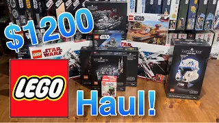 $1200 Lego Star Wars Haul