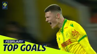 Top goals Ligue 1 Uber Eats - February (season 2021/2022)