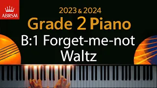 ABRSM 2023 & 2024 - Grade 2 Piano exam - B:1 Forget-me-not Waltz ~ Stephen Duro