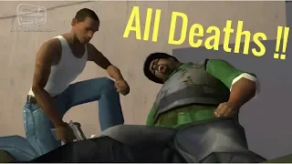 GTA San Andreas - All Major Deaths