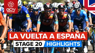 La Vuelta 2021 Stage 20 Highlights | Final Road Stage For GC Challengers