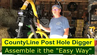 John Deere 1025R & the Countyline PHD100 Post Hole Digger – Assemble it yourself the “Easy Way”