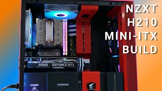 NZXT H210 Mini-ITX - RTX 2070 - Gaming PC - Time Lapse Build