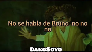 KARAOKE - No se habla de Bruno (De Encanto Disney) con letra Español | DakoSoyo.