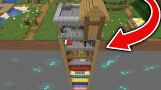 Encontramos la HERRERIA mas PROFUNDA de la ALDEA de MINECRAFT!