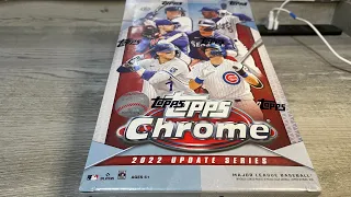 NEW RELEASE! 2022 Topps Chrome Update Hobby Box