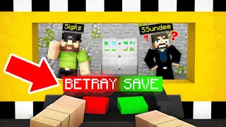 Escape or Betray Your Friends in Minecraft...
