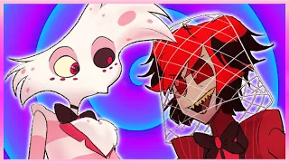 [Hazbin Hotel Comic Dub] The Wastepaper Basket (Not For Kids) #hazbinhotel #angeldust #alastor