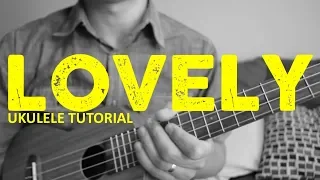 Billie Eilish, Khalid - lovely (Fingerpicking Ukulele Tutorial) - Chords - How To Play