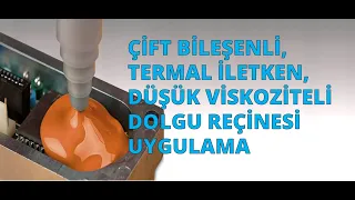 Besil 8230 AB Yüksek Termal İletken Silikon Potting Dolgu Elde Uygulama Videosu