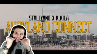 Stallyano x K.Kila - Auckland Connect (Official Music Video) - UK Reaction